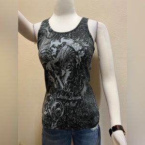 Racer back Harley Davidson women size small tank top